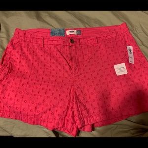 Pink shorts from old navy